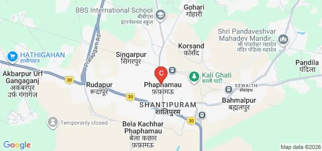 UP Rajarshi Tandon Open University, Allahabad Map