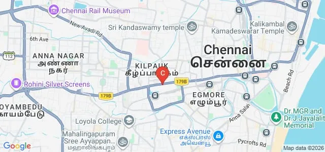 Vinayaka Mission's Research Foundation, Salem Map