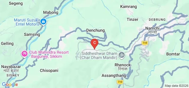 Management and Information Technology University, Namchi Map