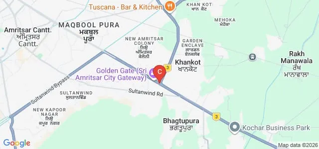 Lovely Professional University, Phagwara Map