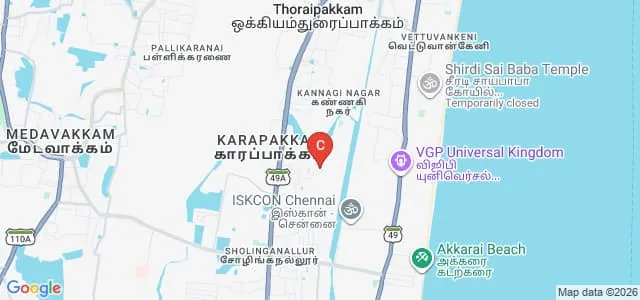 Tamil Nadu Teachers Education University, Chennai Map