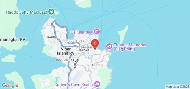 Netaji Subhash Chandra Bose Institute of Higher Learning, Port Blair Map