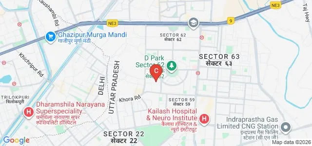 JSS University, Noida Map