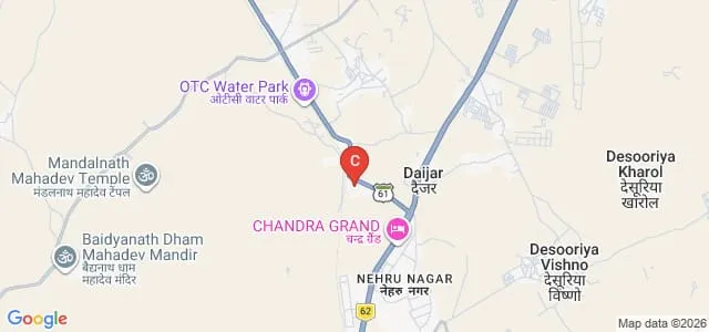 Sardar Patel University of Police Security and Criminal Justice, Jodhpur Map