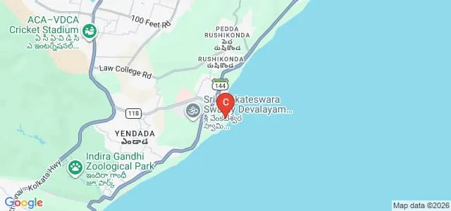 GITAM University, Visakhapatnam Map
