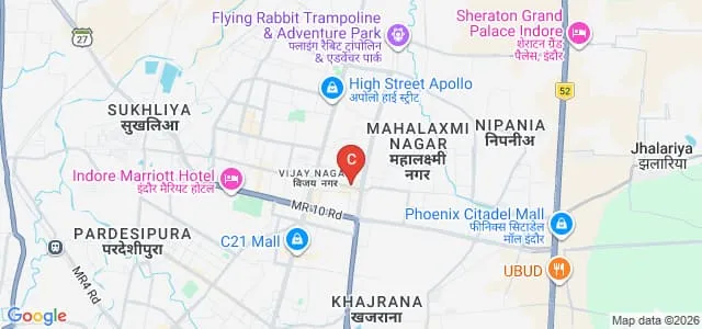 Prestige Institute of Management and Research, Indore Map