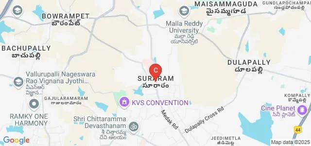 Malla Reddy Vishwavidyapeeth, Hyderabad Map