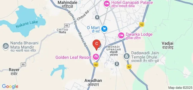 SVKM NMIMS Global University, Dhule Map