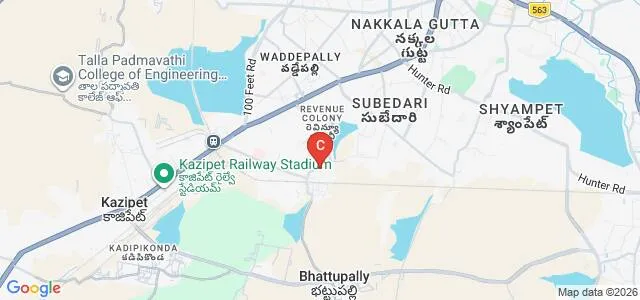 National Institute of Technology Warangal Map