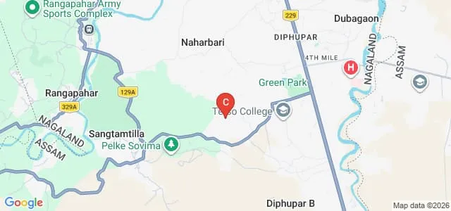 St Joseph University, Dimapur Map