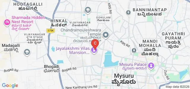 Karnataka State Open University, Mysore Map