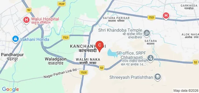 Maharashtra National Law University, Aurangabad Map