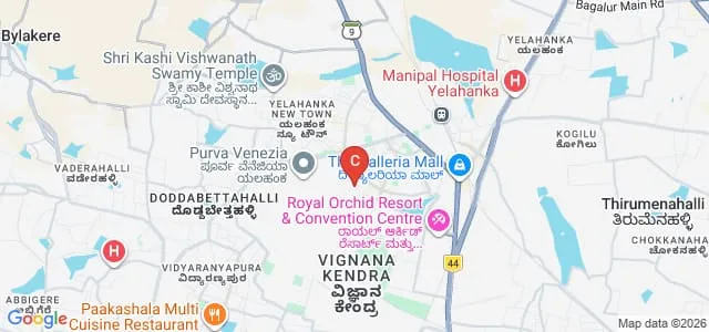 University of Agricultural Sciences, Bangalore Map