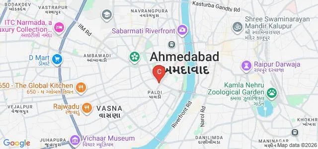 National Institute of Design Ahmedabad Map
