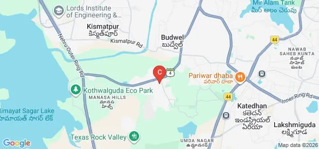 Professor Jayashankar Telangana State Agricultural University, Hyderabad Map