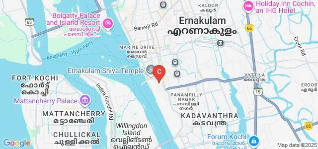 Chinmaya Vishwavidyapeeth, Ernakulam Map