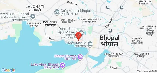 Gandhi Medical College, Bhopal Map