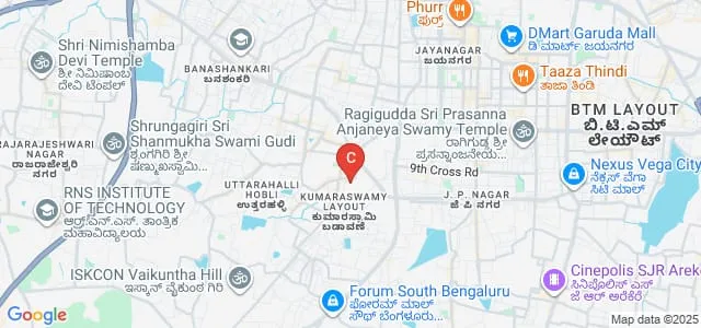 Dayanand Sagar College of Dental Sciences, Bangalore Map