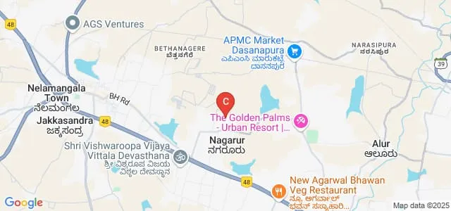 BGS Medical College and Hospital, Bangalore Map