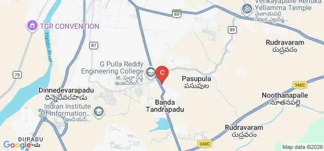 Rayalaseema University, Kurnool Map