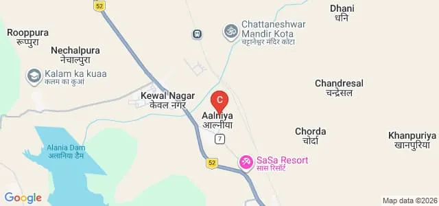 Career Point University, Kota Map
