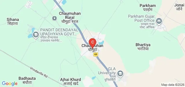 GLA University, Mathura Map