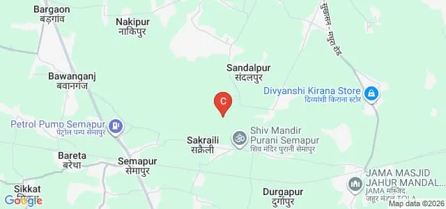 Al-Karim University, Katihar Map