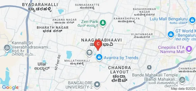 Chanakya University, Bangalore Map