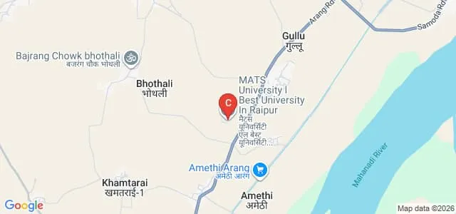 MATS School of Library Science, Raipur Map