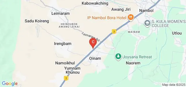 Thambal Marik College, Imphal Map