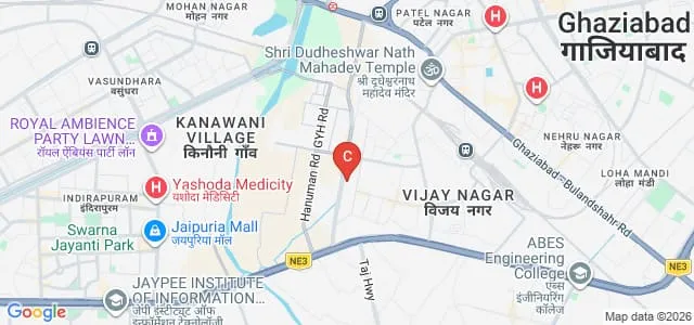 Santosh Deemed to be University, Ghaziabad Map