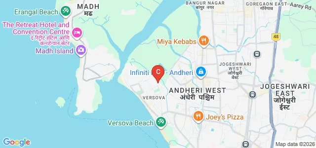 Central Institute of Fisheries Education, Mumbai Map