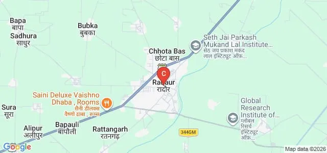 Bhagat Singh College of Education for Women, Yamuna Nagar Map