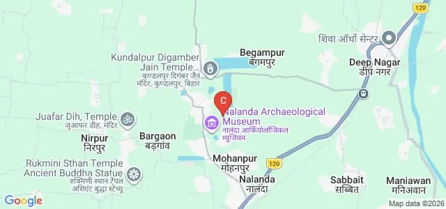 Nalanda University Nalanda Map