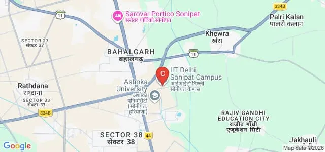 Indian Institute of Information Technology, Sonipat Map