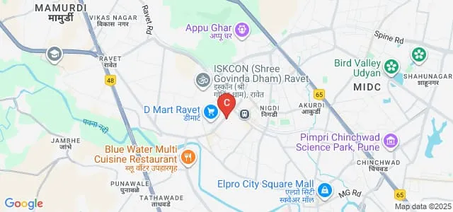 Dr DY Patil College of Applied Arts and Crafts, Pune Map
