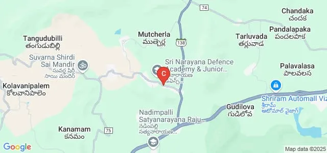 Centurion University of Technology and Management, Vizianagaram Map