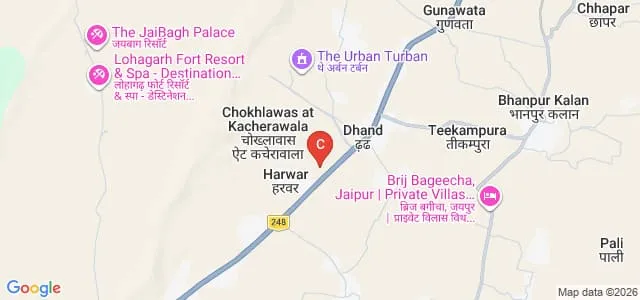 Maharaj Vinayak Global University, Jaipur Map