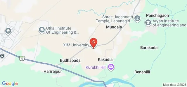 XIM University, Bhubaneswar Map