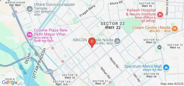 Footwear Design and Development Institute Noida Map