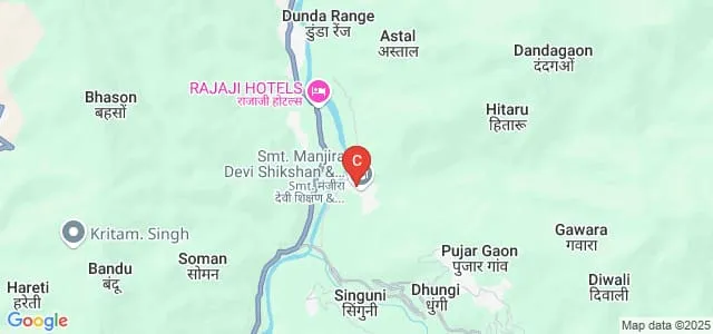 Smt Manjira Devi University, Uttarkashi Map