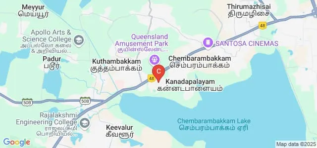 St Joseph University, Chennai Map