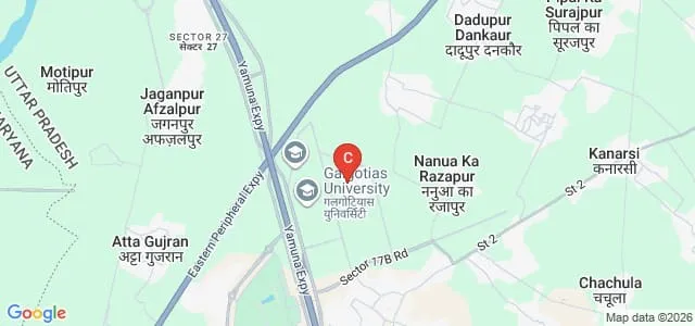 Galgotias University, Greater Noida Map