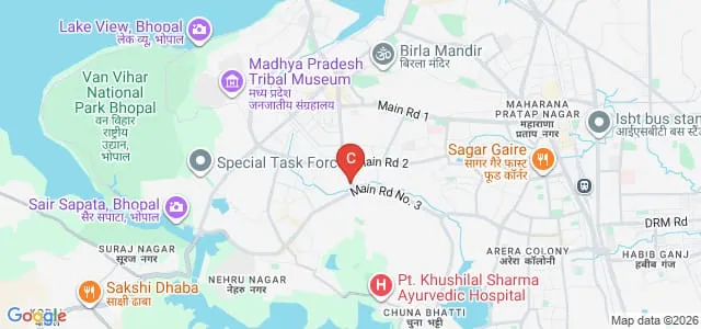 Maulana Azad National Institute of Technology Bhopal Map