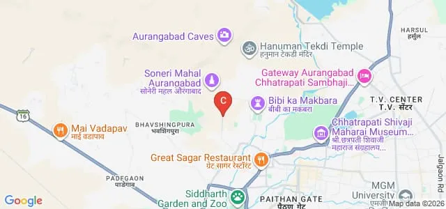 Dr Babasaheb Ambedkar Marathwada University, Aurangabad Map