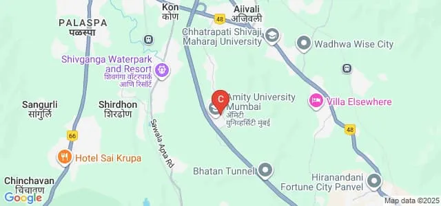 Amity University, Mumbai Map