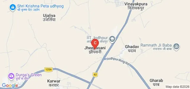 Dr Sarvepalli Radhakrishnan Rajasthan Ayurved University, Jodhpur Map