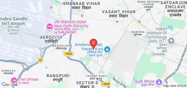 TERI School of Advanced Studies, New Delhi Map