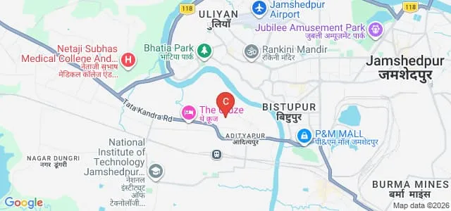 Srinath University, Jamshedpur Map