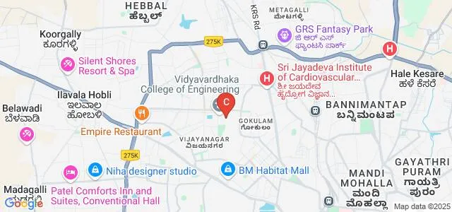 Sri K Puttaswamy First Grade College, Mysore Map